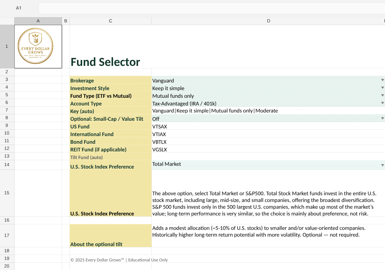 Fund Selector