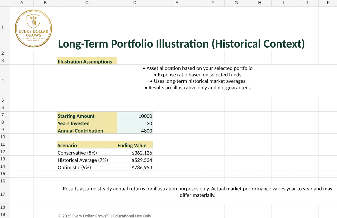 Historical Portfolio Illustration