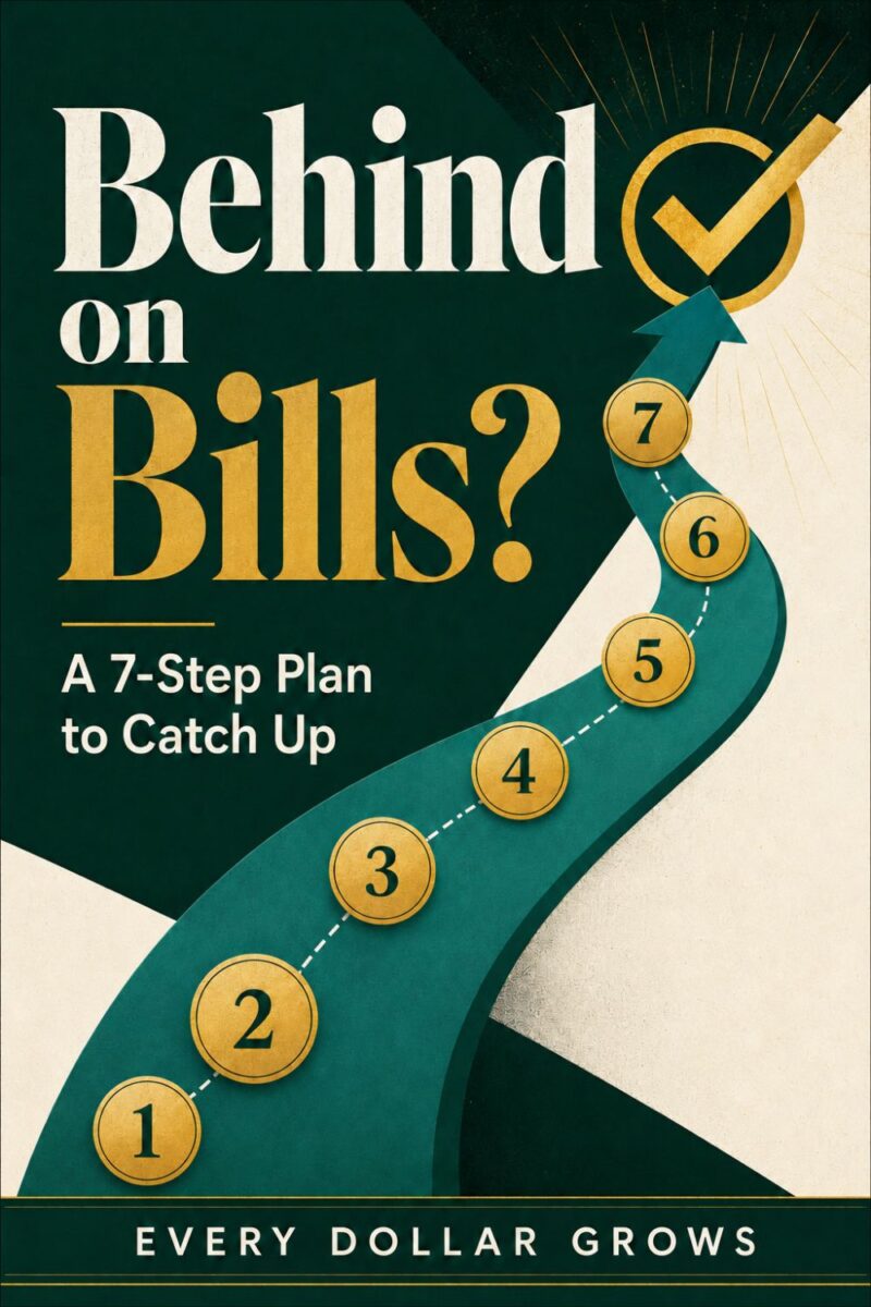 Seven-step path showing how to catch up on bills when you’re behind