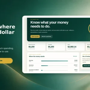 EDG Simple Budget App