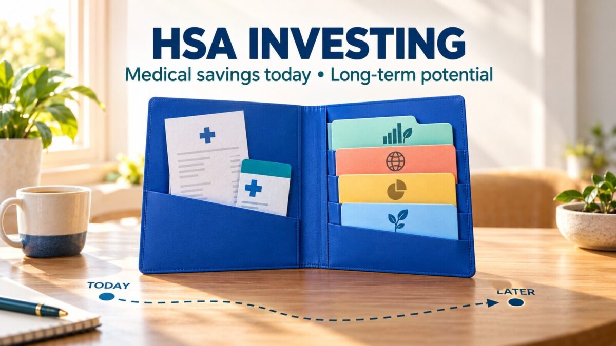 Polished Every Dollar Grows editorial visual for HSA Investing