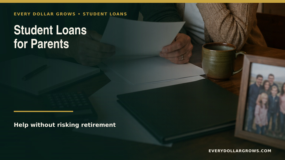 Parents planning college help with clear limits for cash contribution, Parent PLUS, private cosigning, and retirement protection
