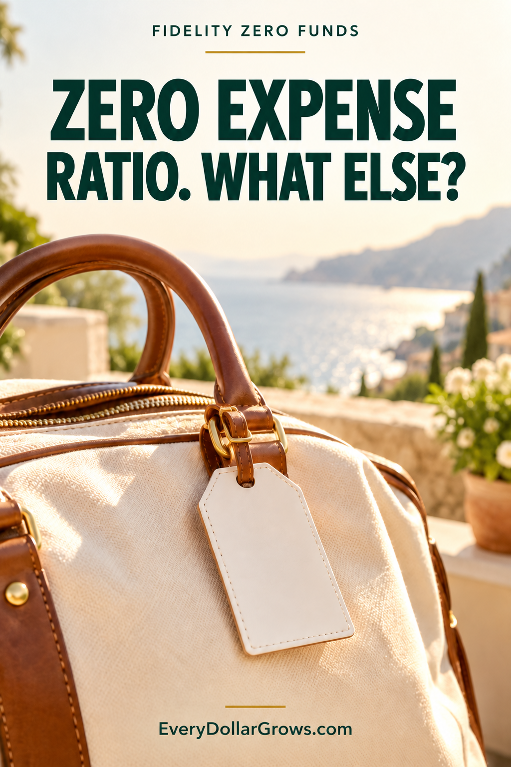 Fidelity index funds guide explaining what to check beyond a zero expense ratio, including FZROX portability and account access