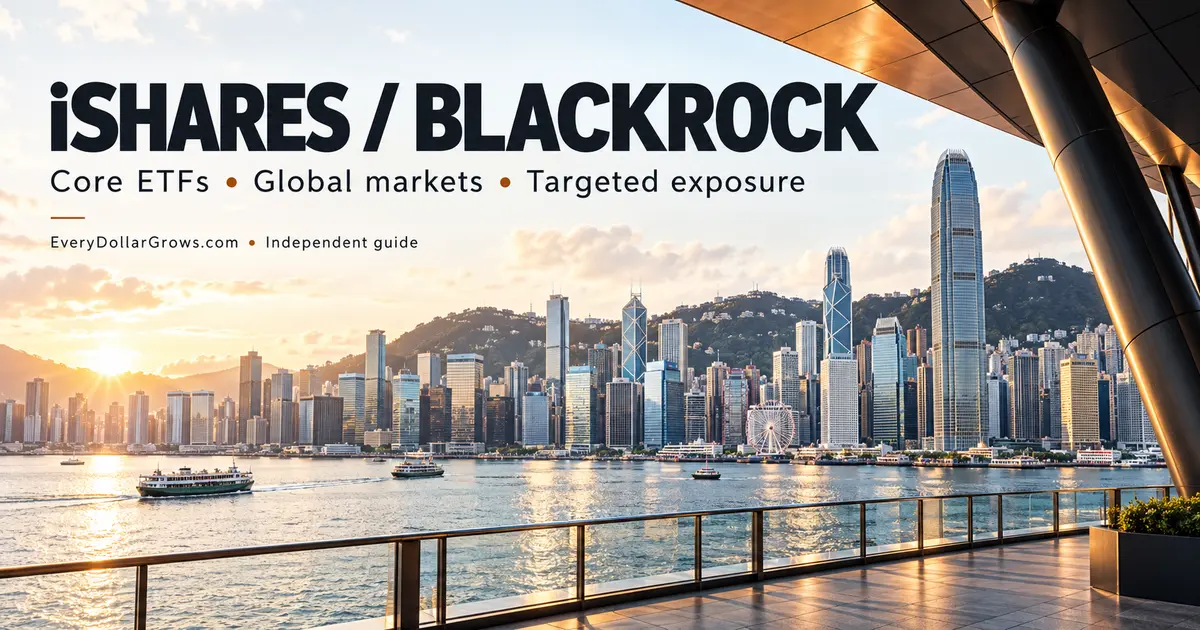 iShares ETFs guide comparing broad market, international, bond, small-cap and specialized BlackRock ETF strategies