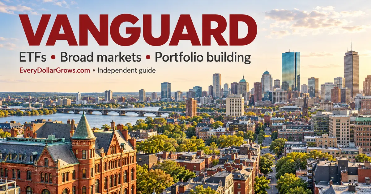 Vanguard ETF guide comparing broad market, international and bond fund choices